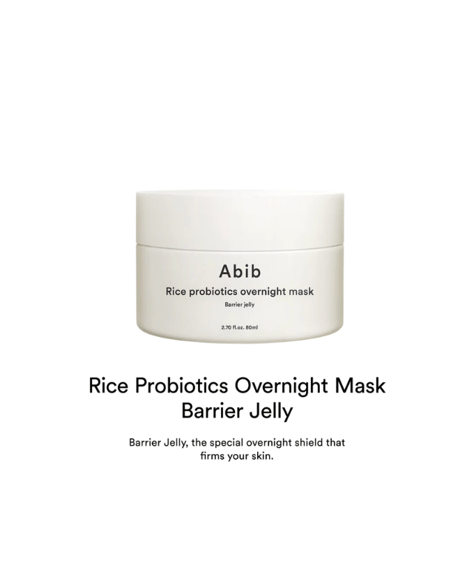 Abib Rice Probiotics Overnight Mask Barrier Jelly (80ml) - Image 3