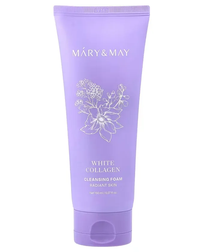 Mary & May White Collagen Cleansing Foam 150mL