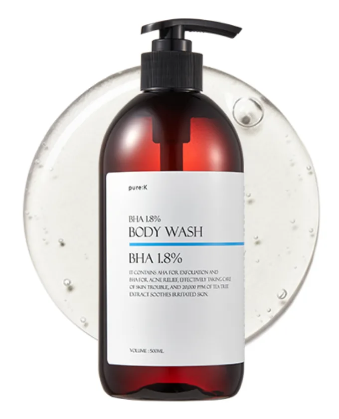 Pure:K Aroma Bha 1.8% Body Wash (500ml)