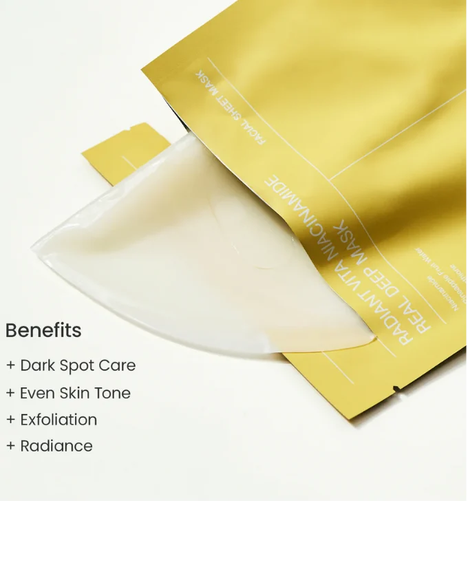 Biodance Radiant Vita Niacinamide Real Deep Mask (34g*1ea) - Image 2