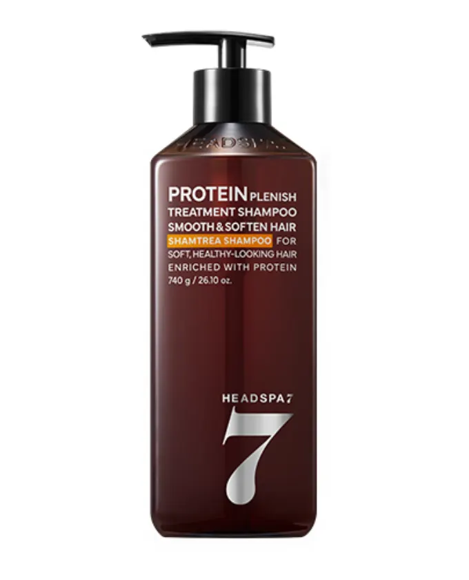 HeadSpa 7 Protein Plenish Treatment Shampoo 740g 1Pc