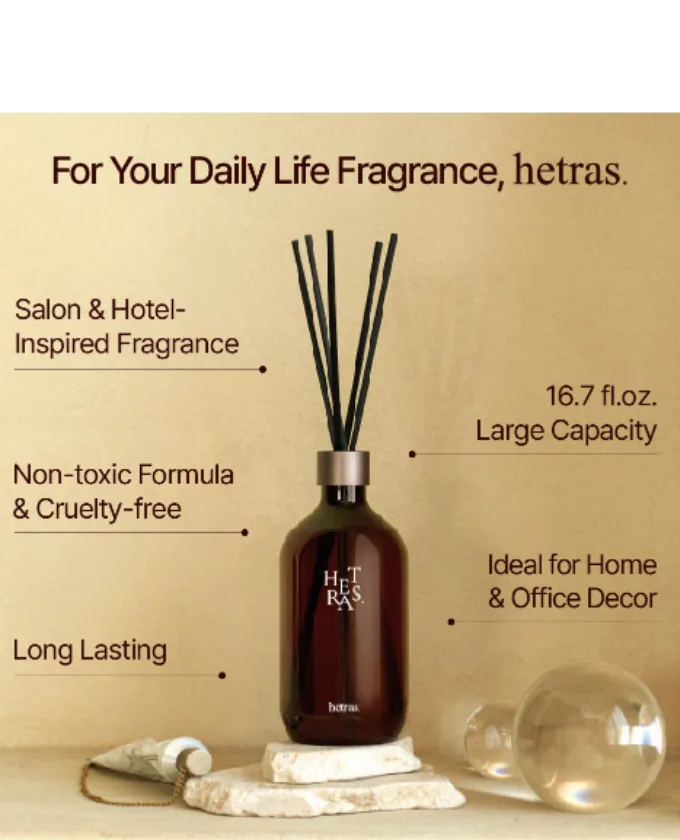 Hetras Premium Diffuser Romantic Lavender (500ml*2ea)