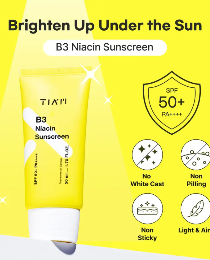 Tiam B3 Niacin Sunscreen 50ml - Image 2