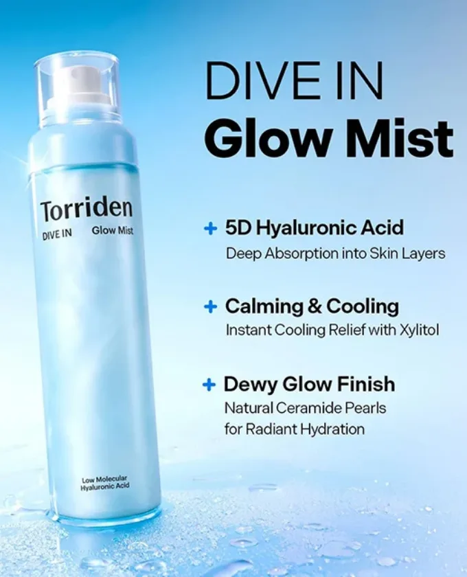 Torriden Dive In Low Molecular Hyaluronic Glow Mist 120ml - Image 2